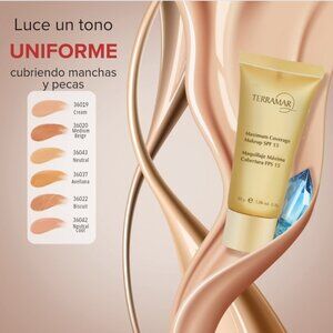 Maquillaje Máxima Cobertura FPS 15/Maximum Coverage Makeup SPF 15